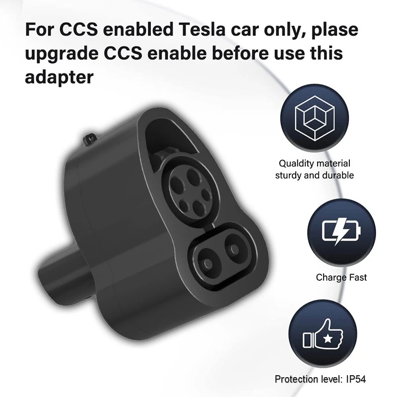 250kw CCS1 Adapter Automobile Charging Pile DC Fast Chargers Tesla CCS Combo 1 Tesla Charger Adapter for Tesla