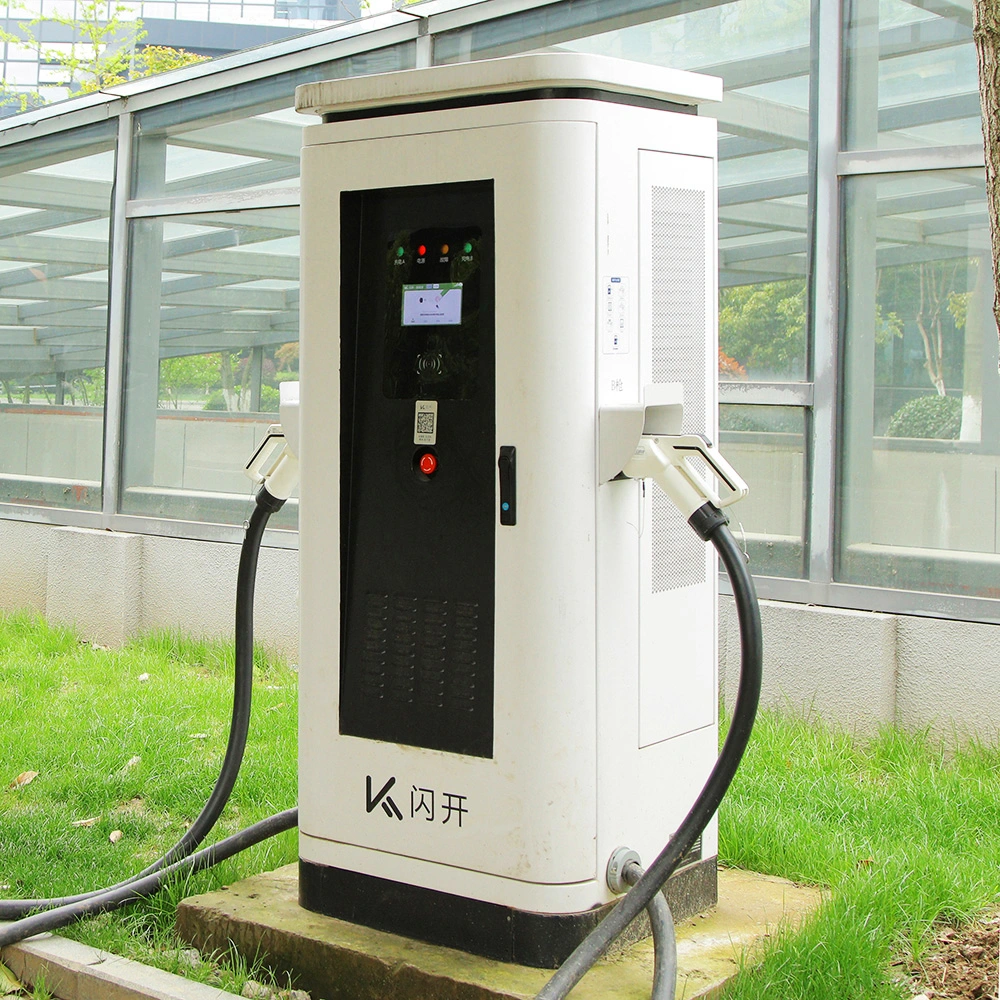 Factory Manufacturer EV Charger 120kw Fast Electric Car Charging Station with Double Gun